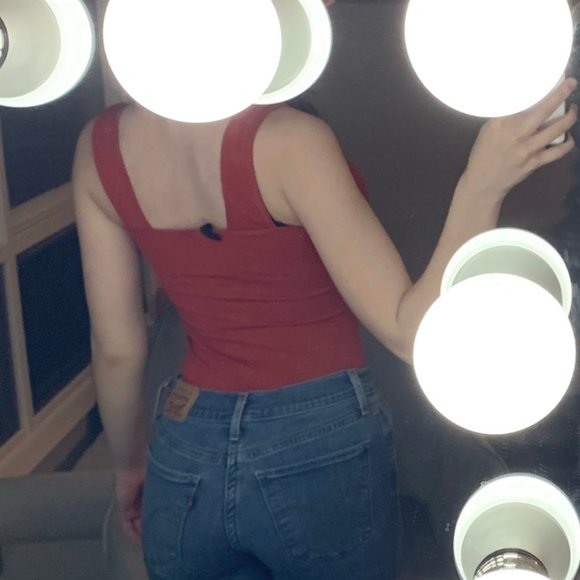 Urban Outfitters Burnt Orange/Red Bodysuit - Picture 2 of 3